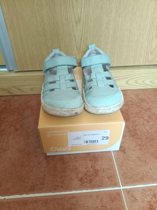 Sandalias Blanditos by Crio's Milos Verde Talla 29