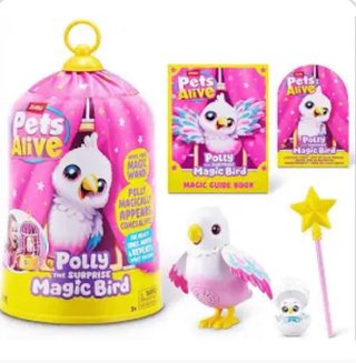 Pájaro Polly Pets Alive Zuru NUEVO SIN ABRIR