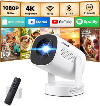 Proyector Portátil WiFi 6 / BT 5.4 - A Estrenar