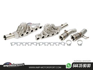 COLECTORES CON PROTECTOR TERMICO PARA AUDI R8 / LAMBORGHINI GALLARDO/HURACAN