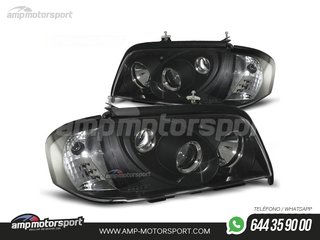 FAROS DELANTEROS LUPA PARA MERCEDES CLASE C W202