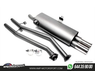 SILENCIOSO TRASERO DEPORTIVO BMW E30 4CIL
