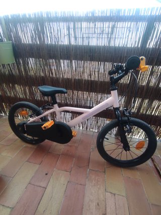Bicicleta Infantil BTWIN 16 Pulgadas Rosa