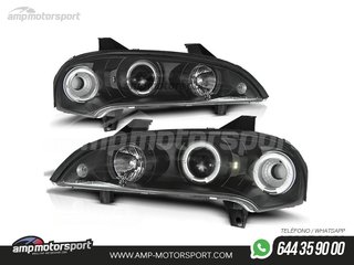 FAROS DELANTEROS OJOS DE ANGEL PARA OPEL TIGRA