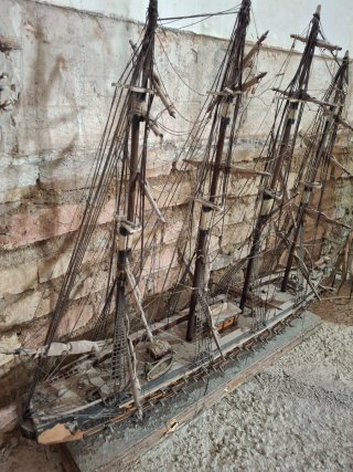 Maqueta de Barco de Vela