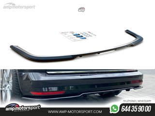 AÑADIDO DE DIFUSOR VOLKSWAGEN CADDY 2015-2020 NEGRO BRILLO