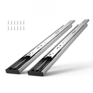 10 Pairs of Cajón Slides Side soportes Rails, Pesa