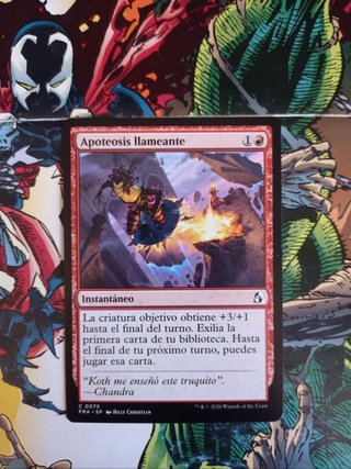 Carta Magic: Apoteosis llameante