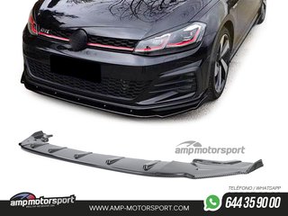 SPOILER DELANTERO PARA VW GOLF 7 2012-2020 GTI LOOK CARBONO