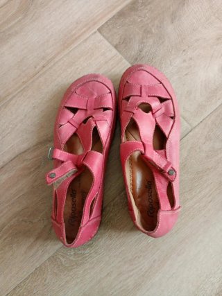 Zapatos de piel Riposella talla 40