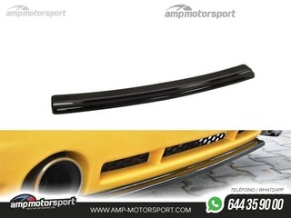 AÑADIDO DE DIFUSOR VW GOLF MK4 R32 1997-2003 NEGRO BRILLO