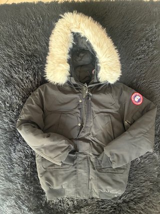 Giacca invernale Canada Goose nera