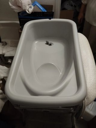 Bañera con Cambiador para Bebé