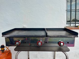 Plancha de Hostelería Arilex 3 Fuegos