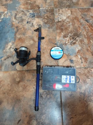 Kit de Pesca Caña y Accesorios
