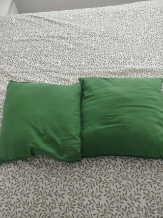 Set de 2 Cojines Verdes