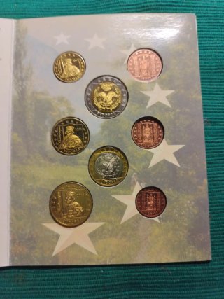 Set de Monedas Prueba Euro Andorra 2003