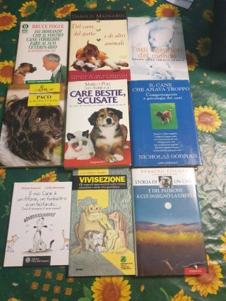 9 libri cani e animali
