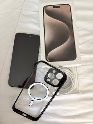 iPhone 15 Pro Max titanio natural