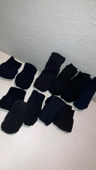 Confezione da 10 calzini eleganti neri