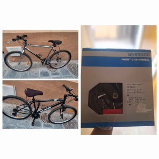 2 Bicicletas Rockrider 24 pulgadas + Repuesto