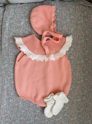 Pelele de punto Mi Canesú 6 meses