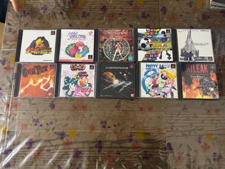 Lotto 10 Giochi PlayStation 1 NTSC-J