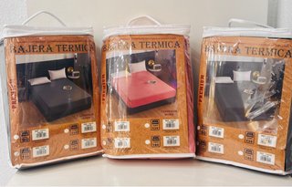 Pack 3 Sábanas Bajeras Térmicas  -cama 150