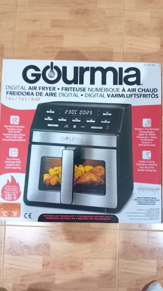 Freidora de Aire Digital Gourmia 7.6L