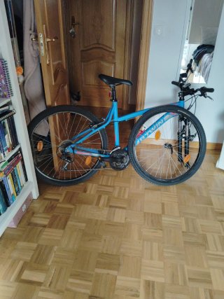 Bicicleta Rockrider 340 Azul