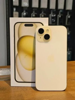 IPHONE 15 128GB AMARILLO 100% BATERIA - 0 CICLOS
