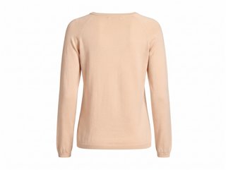 Maglia beige con strass taglia M