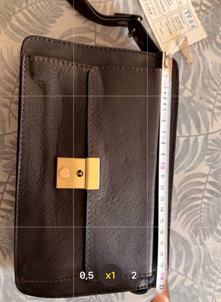 Borsa a mano in pelle da uomo