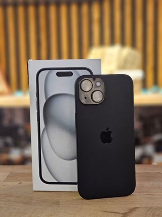 IPHONE 15 256GB NEGRO 100% BAT - 0 CICLOS