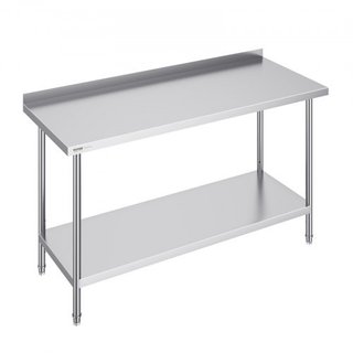 Pulgadas acero inoxidable Work Mesa, Commercial pa