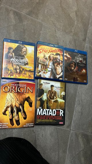 Pack de 5 películas en DVD