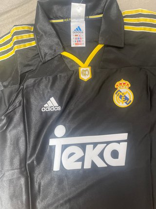 Camiseta Real Madrid 01/02 Negra