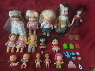 Lote muñecas