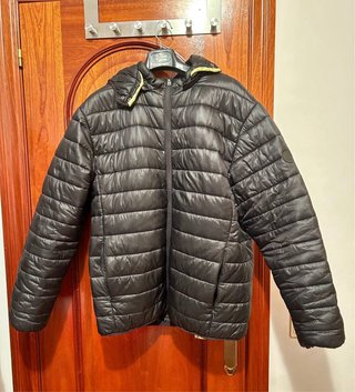 Chaqueta Acolchada Negra