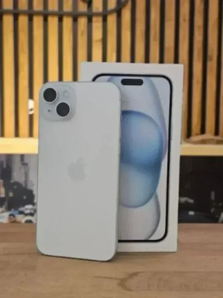 IPHONE 15 PLUS 128GB AZUL 89% BAT - 454 CICLOS