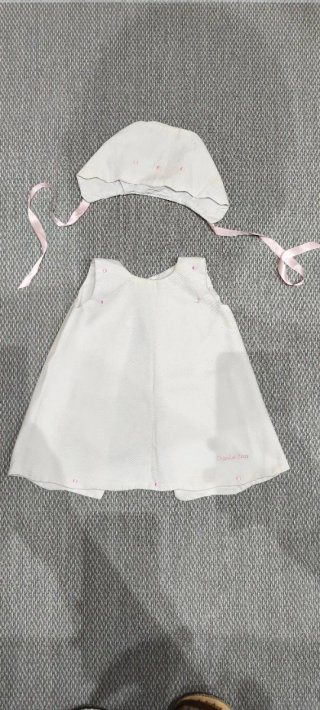 Conjunto Vestido y Capota Chocolat Baby 3m