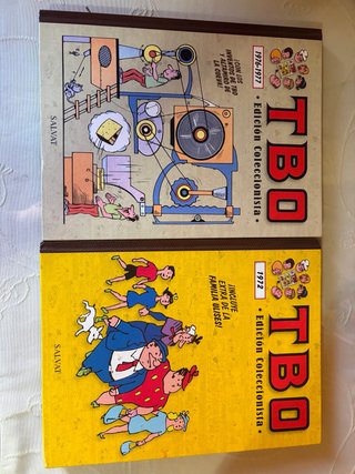 2 Libros TBO Edición Coleccionista