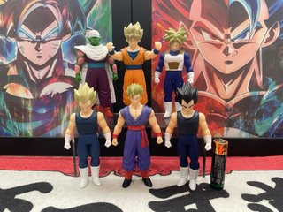 Set de 6 Figuras articuladas Dragon Ball