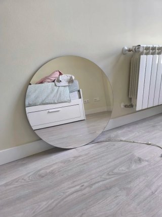 Specchio da Bagno Rotondo con LED 70cm