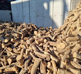 Leña de encina para estufa