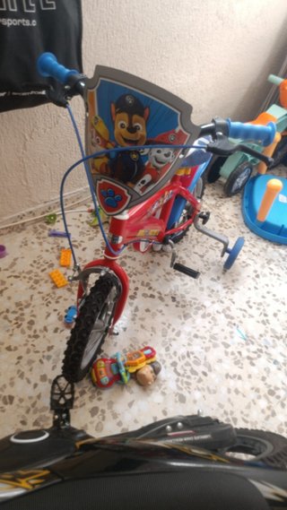 Bicicleta Infantil Patrulla Canina