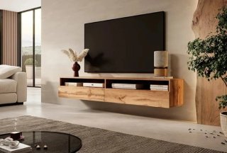 Mueble de Salón Suspendido de Madera