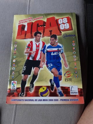 Álbum de Cromos Liga 08-09