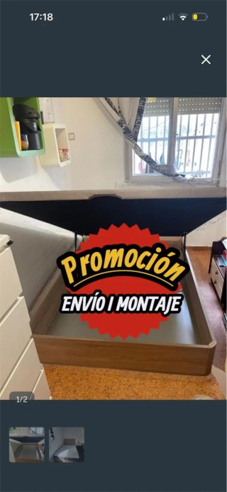 Canapé de 135x190 en liquidacion