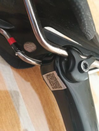 Tija de Carbono 30.4 y Sillín Selle Italia